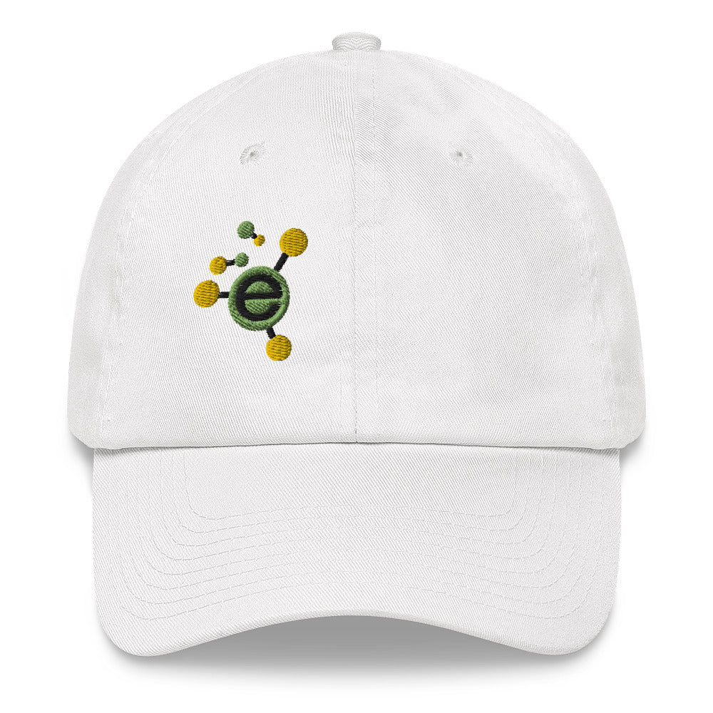E-Town White Dad hat