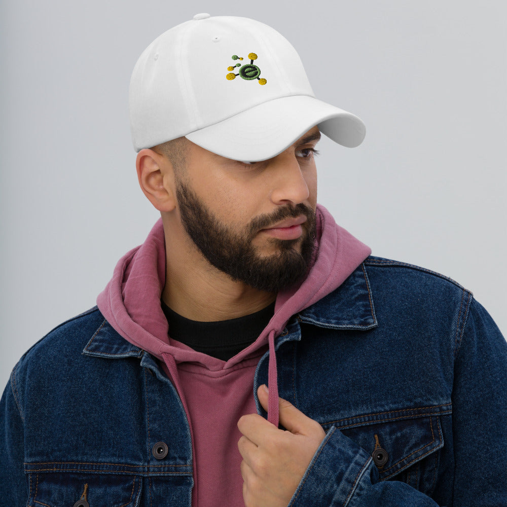 E-Town White Dad hat