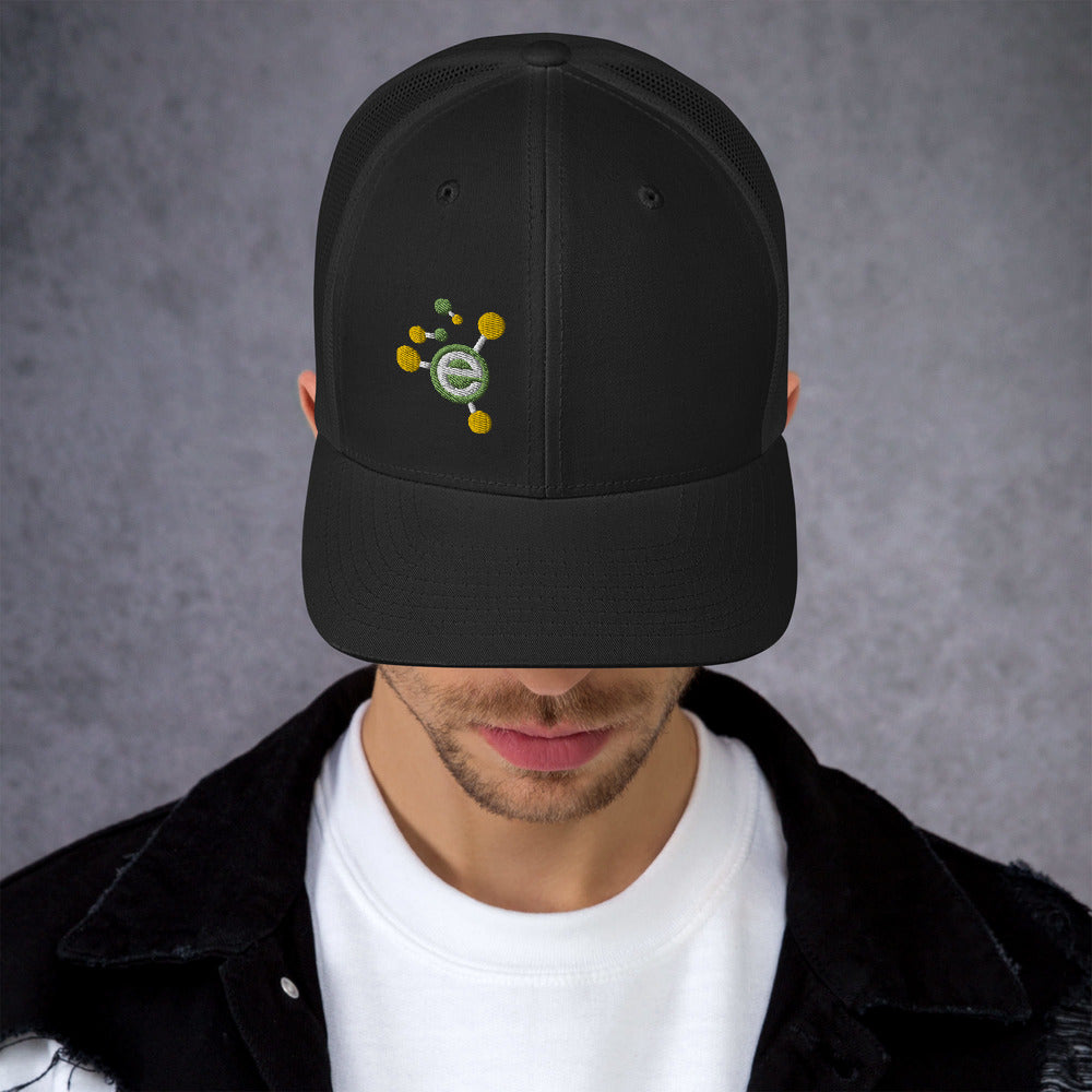 E-Town Logo (dark) Trucker Cap