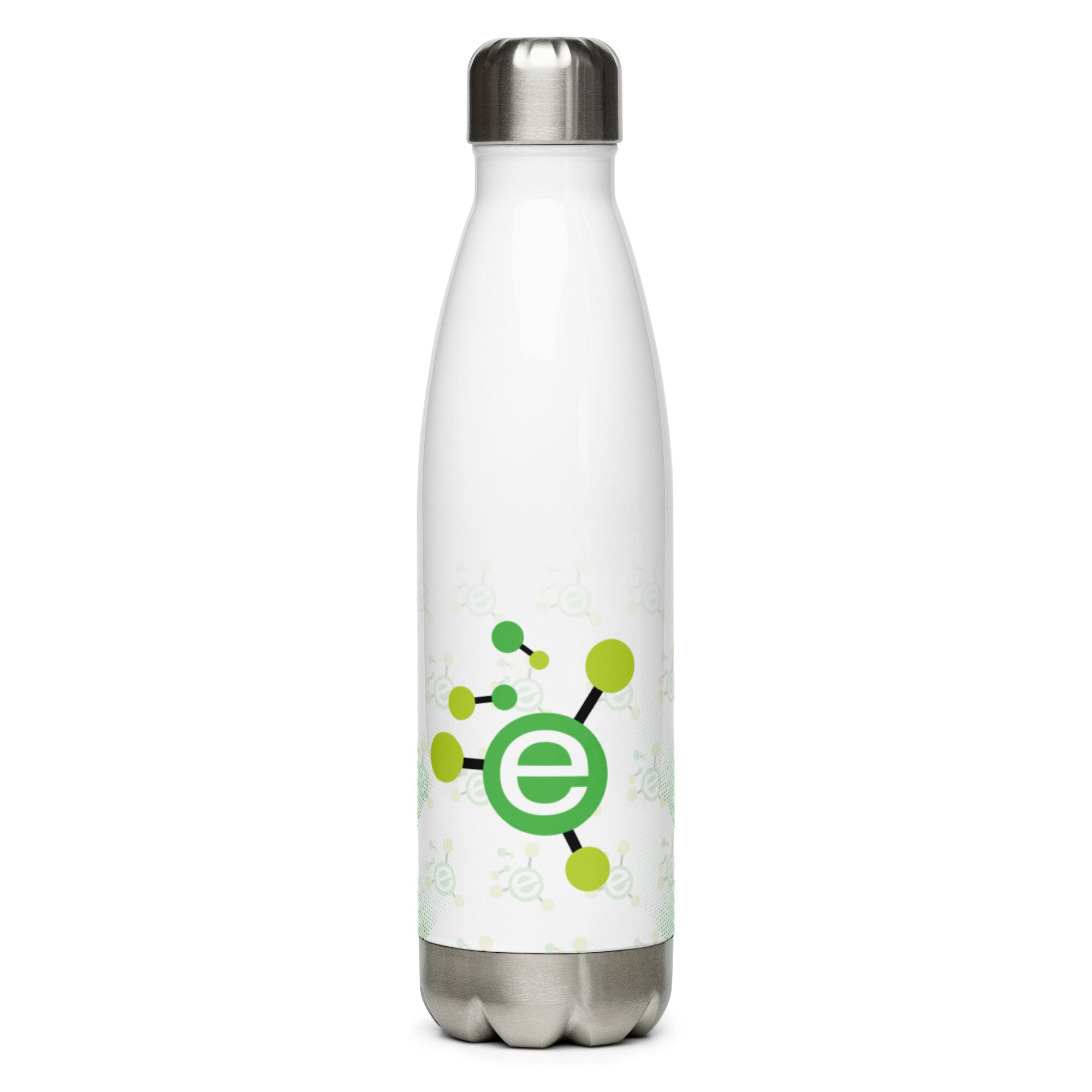 E-Town logo Stainless Steel Water Bottle