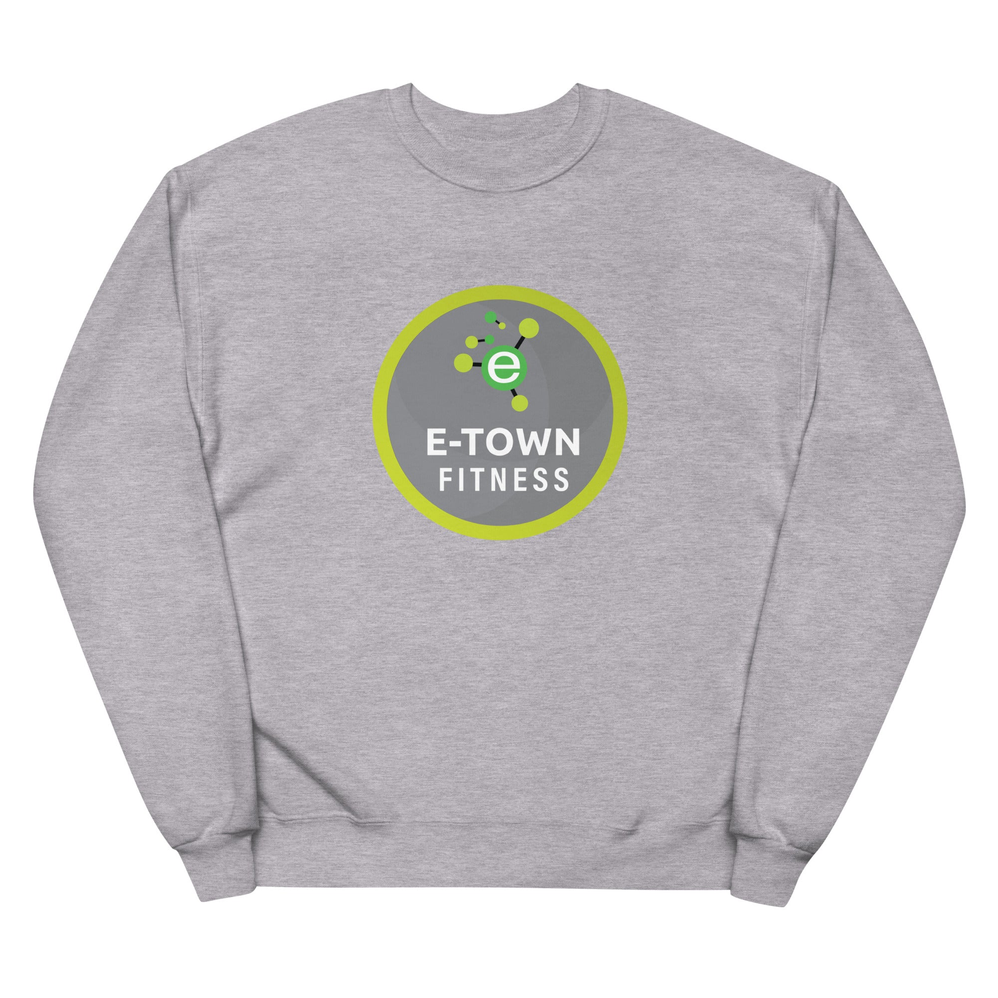 E-Town logo Unisex fleece sweatshirt