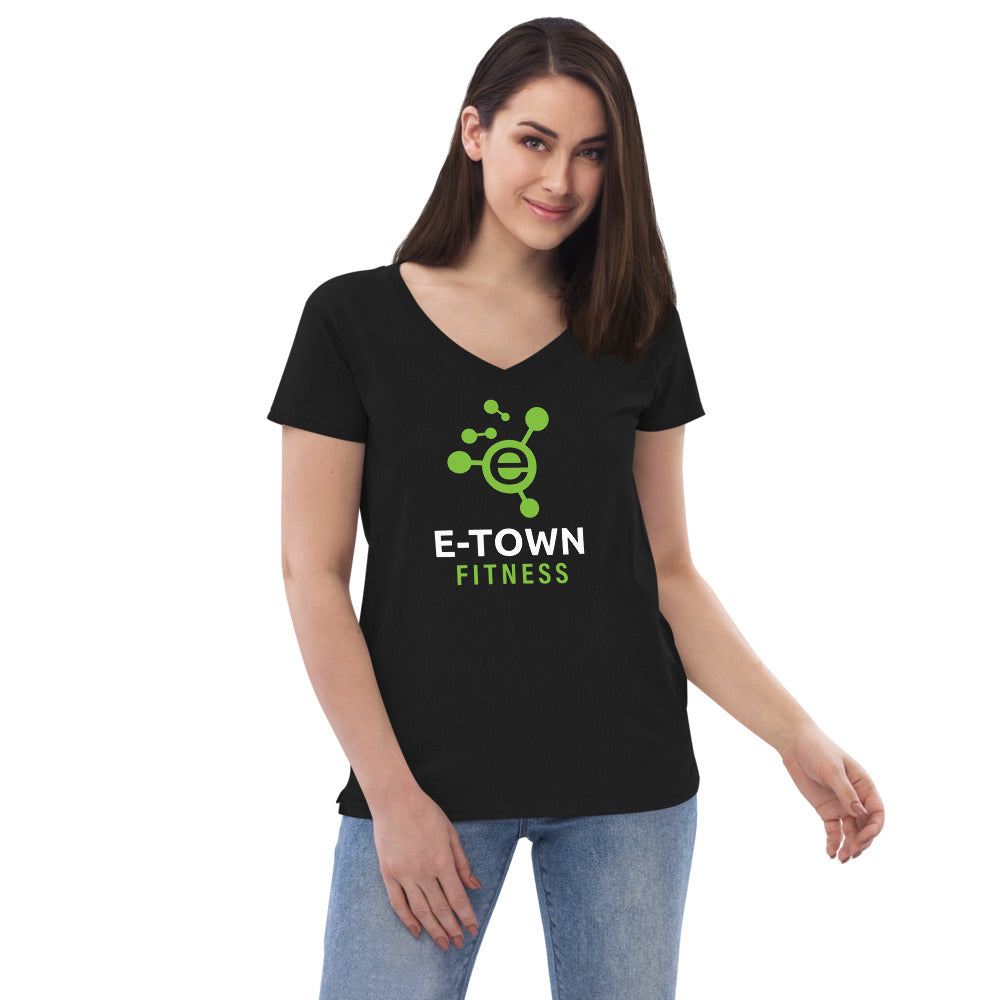 Women’s recycled v-neck t-shirt