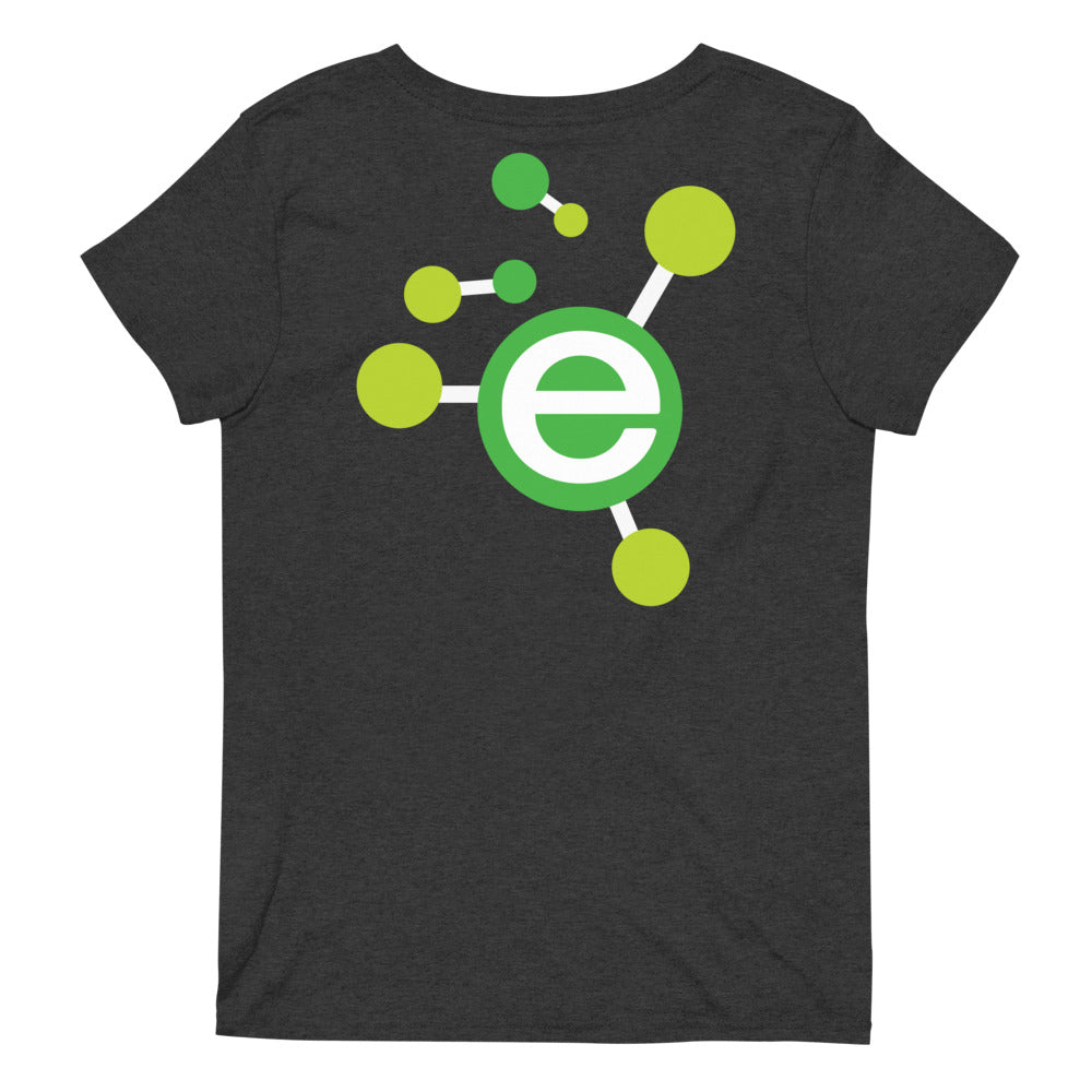 E-Town Logo Women’s recycled v-neck t-shirt