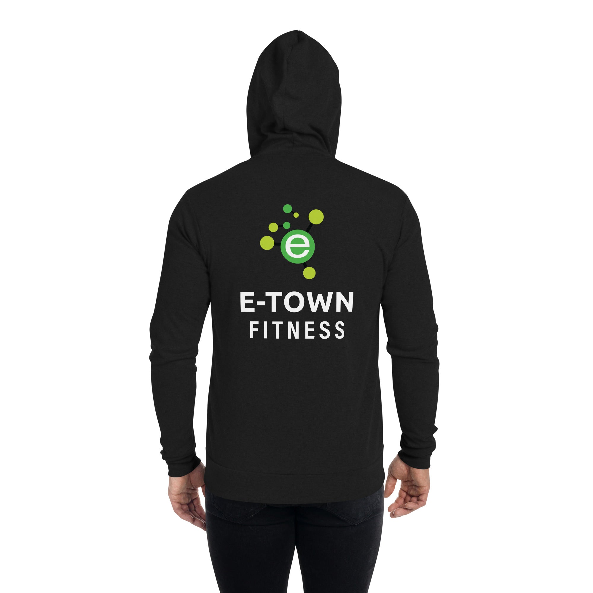 E-Town Unisex zip hoodie